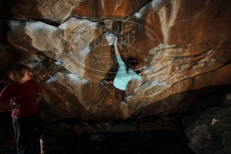 Bouldering in Hueco Tanks on 02/08/2020 with Blue Lizard Climbing and Yoga

Filename: SRM_20200208_1628080.jpg
Aperture: f/8.0
Shutter Speed: 1/250
Body: Canon EOS-1D Mark II
Lens: Canon EF 16-35mm f/2.8 L