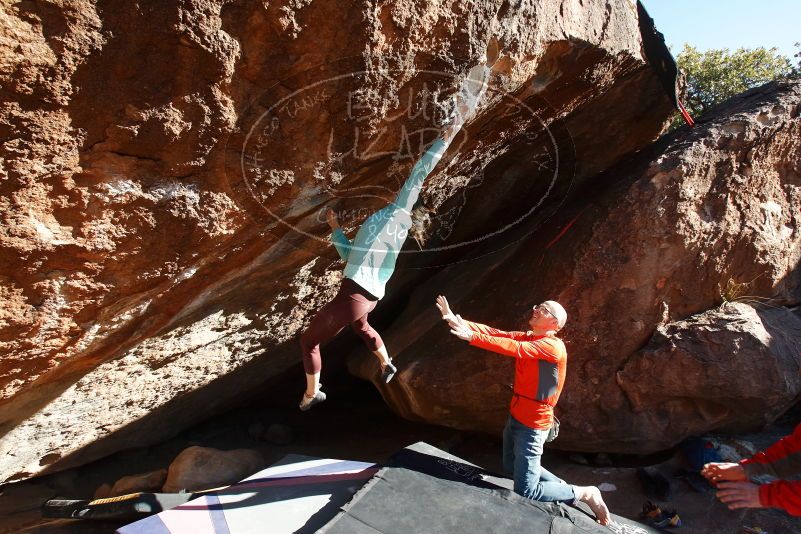 Bouldering in Hueco Tanks on 02/08/2020 with Blue Lizard Climbing and Yoga

Filename: SRM_20200208_1714060.jpg
Aperture: f/6.3
Shutter Speed: 1/250
Body: Canon EOS-1D Mark II
Lens: Canon EF 16-35mm f/2.8 L