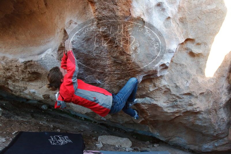 Bouldering in Hueco Tanks on 02/08/2020 with Blue Lizard Climbing and Yoga

Filename: SRM_20200208_1818040.jpg
Aperture: f/3.5
Shutter Speed: 1/250
Body: Canon EOS-1D Mark II
Lens: Canon EF 16-35mm f/2.8 L