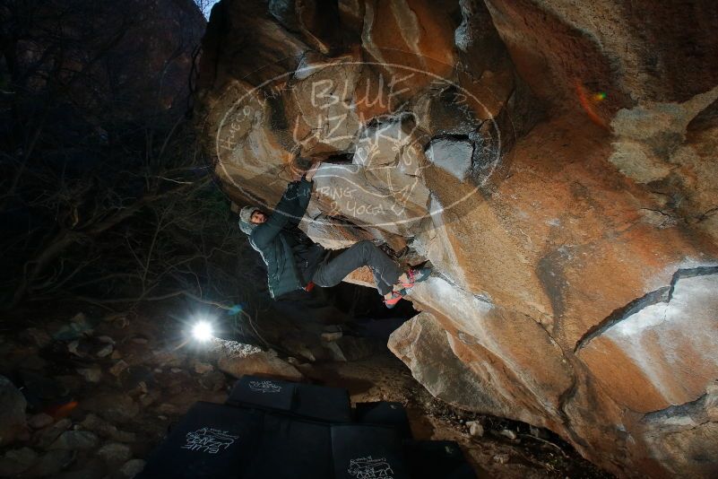 Bouldering in Hueco Tanks on 01/06/2020 with Blue Lizard Climbing and Yoga

Filename: SRM_20200106_1117320.jpg
Aperture: f/8.0
Shutter Speed: 1/250
Body: Canon EOS-1D Mark II
Lens: Canon EF 16-35mm f/2.8 L