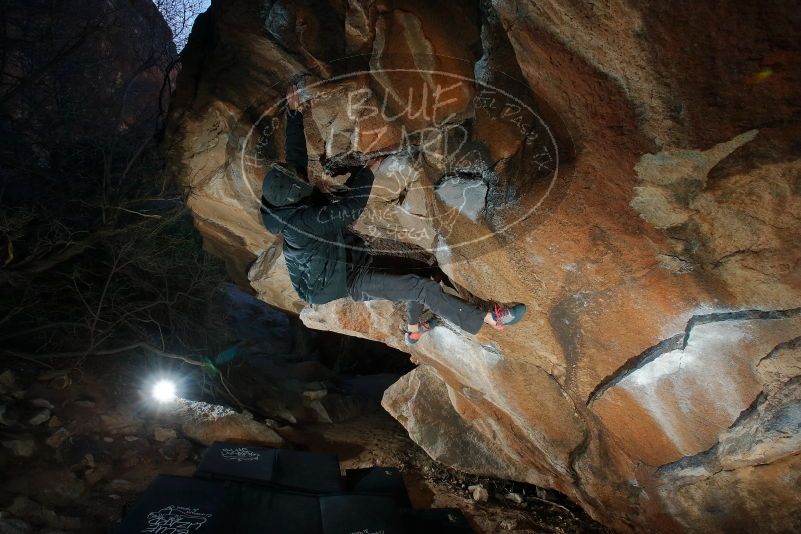 Bouldering in Hueco Tanks on 01/06/2020 with Blue Lizard Climbing and Yoga

Filename: SRM_20200106_1117430.jpg
Aperture: f/8.0
Shutter Speed: 1/250
Body: Canon EOS-1D Mark II
Lens: Canon EF 16-35mm f/2.8 L