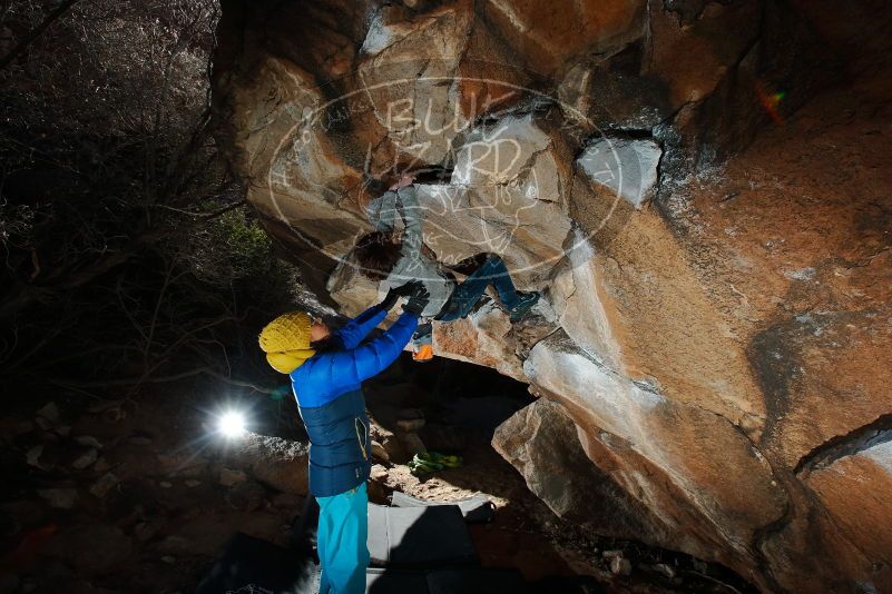 Bouldering in Hueco Tanks on 01/06/2020 with Blue Lizard Climbing and Yoga

Filename: SRM_20200106_1158570.jpg
Aperture: f/8.0
Shutter Speed: 1/250
Body: Canon EOS-1D Mark II
Lens: Canon EF 16-35mm f/2.8 L