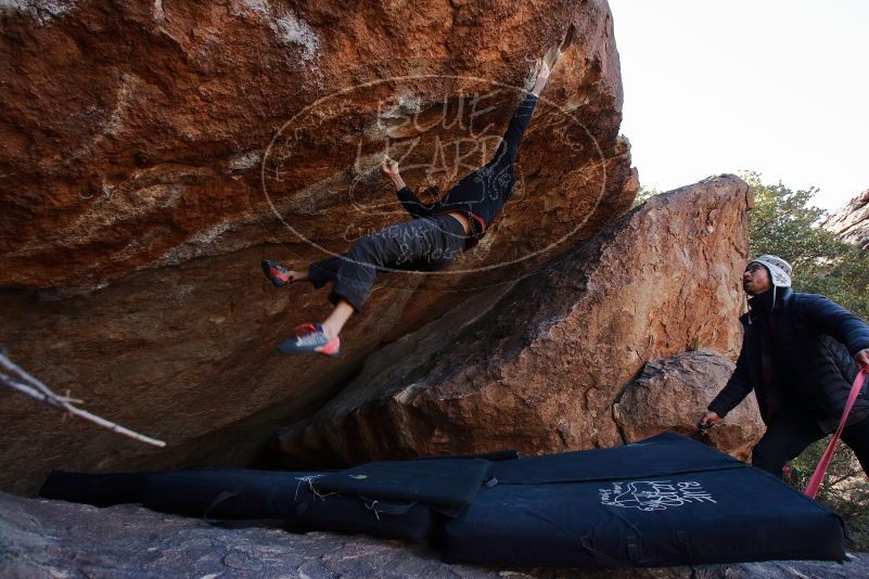 Bouldering in Hueco Tanks on 01/06/2020 with Blue Lizard Climbing and Yoga

Filename: SRM_20200106_1223041.jpg
Aperture: f/6.3
Shutter Speed: 1/320
Body: Canon EOS-1D Mark II
Lens: Canon EF 16-35mm f/2.8 L