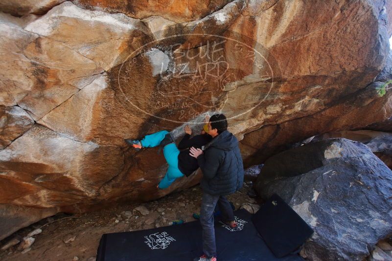 Bouldering in Hueco Tanks on 01/06/2020 with Blue Lizard Climbing and Yoga

Filename: SRM_20200106_1253440.jpg
Aperture: f/4.0
Shutter Speed: 1/250
Body: Canon EOS-1D Mark II
Lens: Canon EF 16-35mm f/2.8 L