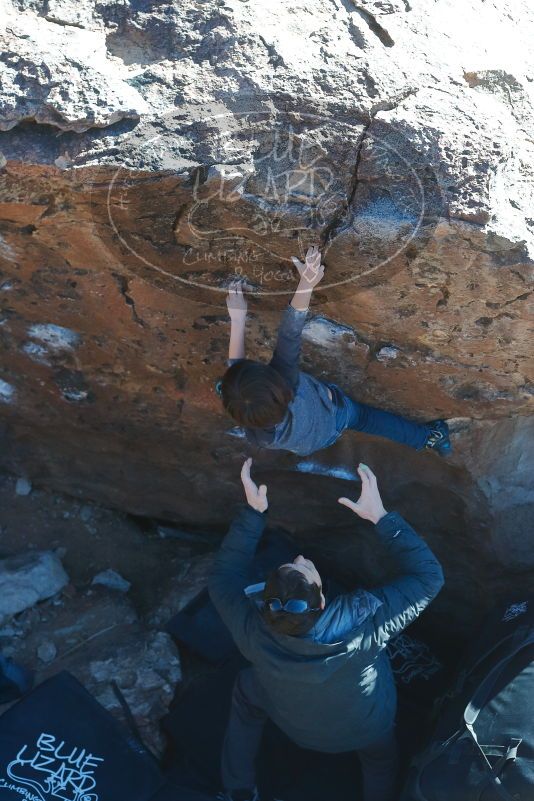 Bouldering in Hueco Tanks on 01/06/2020 with Blue Lizard Climbing and Yoga

Filename: SRM_20200106_1450590.jpg
Aperture: f/5.6
Shutter Speed: 1/320
Body: Canon EOS-1D Mark II
Lens: Canon EF 50mm f/1.8 II