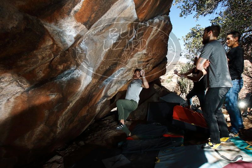 Bouldering in Hueco Tanks on 02/14/2020 with Blue Lizard Climbing and Yoga

Filename: SRM_20200214_1221160.jpg
Aperture: f/8.0
Shutter Speed: 1/250
Body: Canon EOS-1D Mark II
Lens: Canon EF 16-35mm f/2.8 L