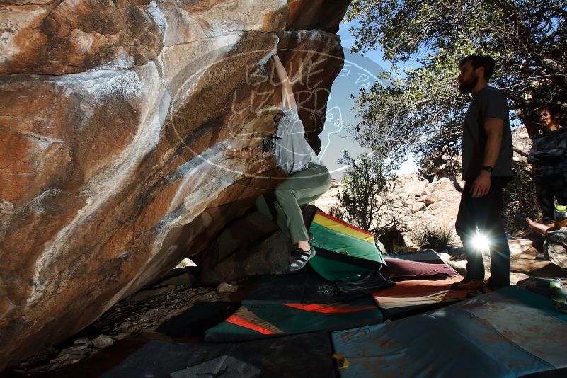 Bouldering in Hueco Tanks on 02/14/2020 with Blue Lizard Climbing and Yoga

Filename: SRM_20200214_1300220.jpg
Aperture: f/8.0
Shutter Speed: 1/250
Body: Canon EOS-1D Mark II
Lens: Canon EF 16-35mm f/2.8 L