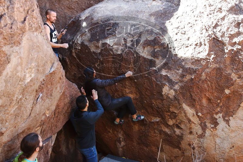 Bouldering in Hueco Tanks on 02/14/2020 with Blue Lizard Climbing and Yoga

Filename: SRM_20200214_1404250.jpg
Aperture: f/5.0
Shutter Speed: 1/250
Body: Canon EOS-1D Mark II
Lens: Canon EF 16-35mm f/2.8 L