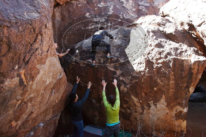 Bouldering in Hueco Tanks on 02/14/2020 with Blue Lizard Climbing and Yoga

Filename: SRM_20200214_1405040.jpg
Aperture: f/6.3
Shutter Speed: 1/250
Body: Canon EOS-1D Mark II
Lens: Canon EF 16-35mm f/2.8 L