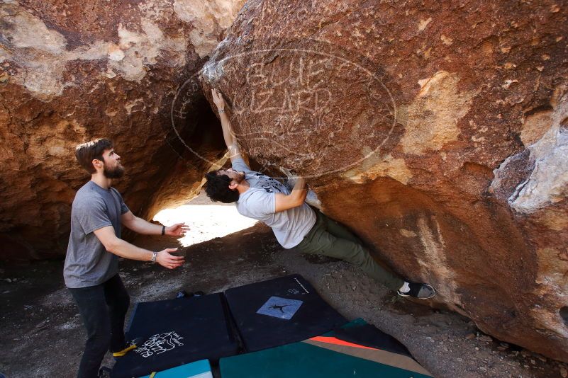 Bouldering in Hueco Tanks on 02/14/2020 with Blue Lizard Climbing and Yoga

Filename: SRM_20200214_1446490.jpg
Aperture: f/5.0
Shutter Speed: 1/320
Body: Canon EOS-1D Mark II
Lens: Canon EF 16-35mm f/2.8 L