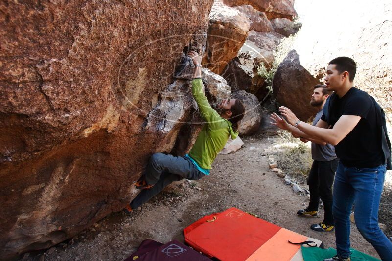 Bouldering in Hueco Tanks on 02/14/2020 with Blue Lizard Climbing and Yoga

Filename: SRM_20200214_1505060.jpg
Aperture: f/5.6
Shutter Speed: 1/320
Body: Canon EOS-1D Mark II
Lens: Canon EF 16-35mm f/2.8 L