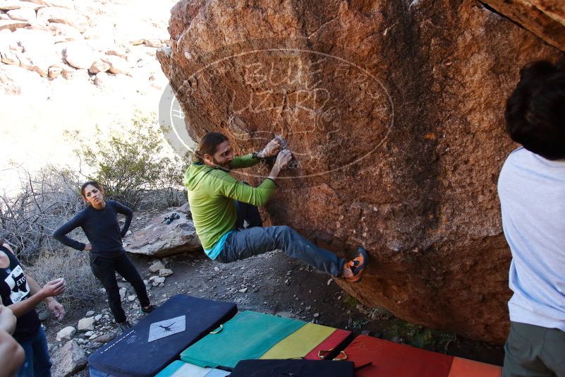 Bouldering in Hueco Tanks on 02/14/2020 with Blue Lizard Climbing and Yoga

Filename: SRM_20200214_1543530.jpg
Aperture: f/5.0
Shutter Speed: 1/250
Body: Canon EOS-1D Mark II
Lens: Canon EF 16-35mm f/2.8 L