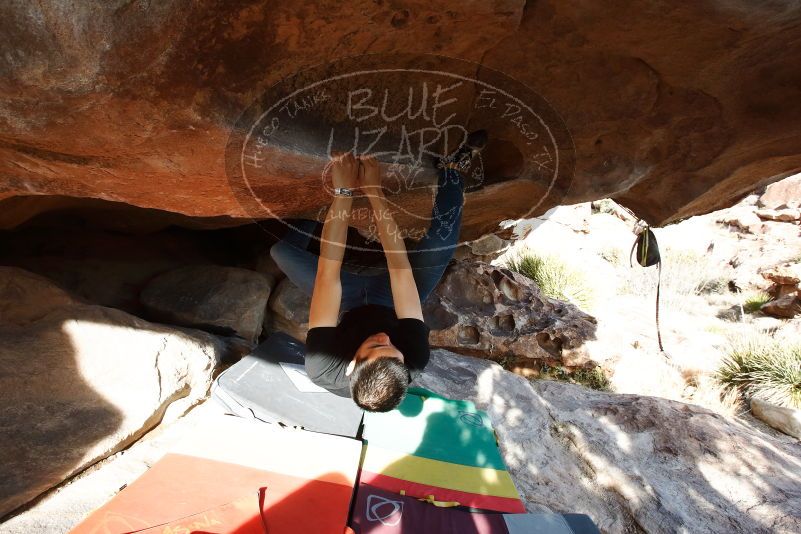 Bouldering in Hueco Tanks on 02/14/2020 with Blue Lizard Climbing and Yoga

Filename: SRM_20200214_1644420.jpg
Aperture: f/7.1
Shutter Speed: 1/250
Body: Canon EOS-1D Mark II
Lens: Canon EF 16-35mm f/2.8 L