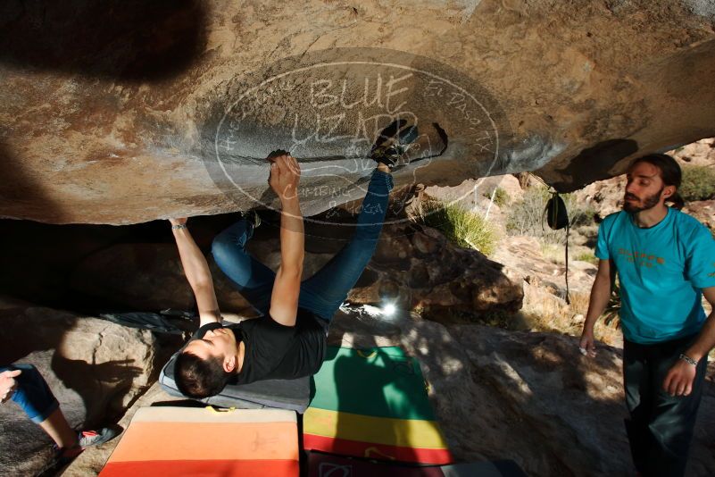 Bouldering in Hueco Tanks on 02/14/2020 with Blue Lizard Climbing and Yoga

Filename: SRM_20200214_1654500.jpg
Aperture: f/8.0
Shutter Speed: 1/250
Body: Canon EOS-1D Mark II
Lens: Canon EF 16-35mm f/2.8 L