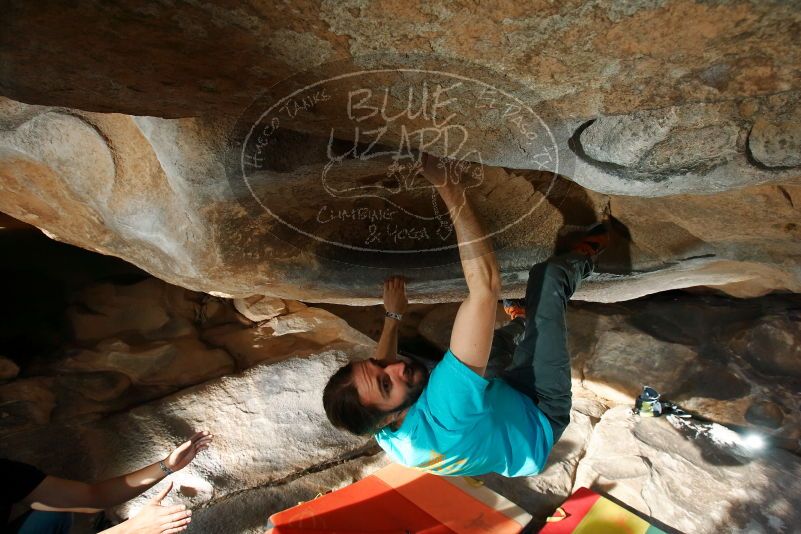 Bouldering in Hueco Tanks on 02/14/2020 with Blue Lizard Climbing and Yoga

Filename: SRM_20200214_1703510.jpg
Aperture: f/8.0
Shutter Speed: 1/250
Body: Canon EOS-1D Mark II
Lens: Canon EF 16-35mm f/2.8 L