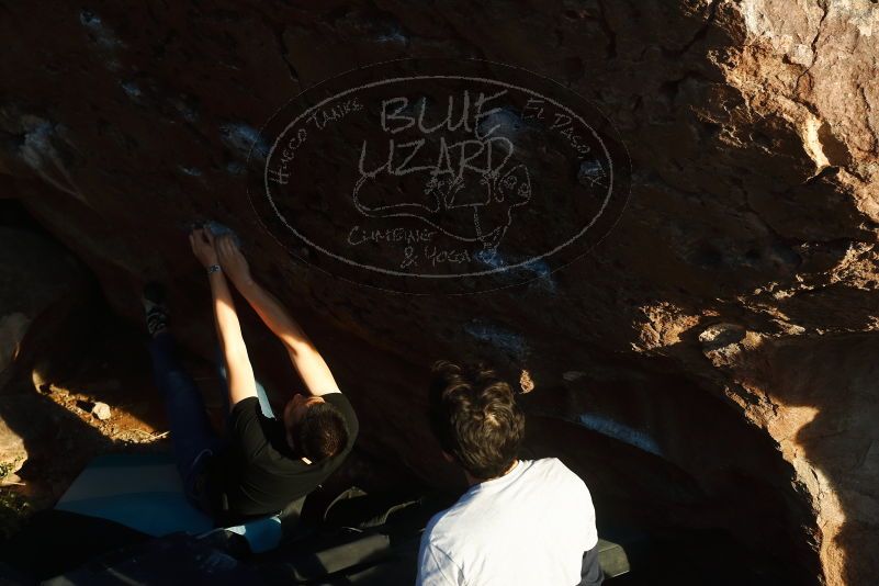 Bouldering in Hueco Tanks on 02/14/2020 with Blue Lizard Climbing and Yoga

Filename: SRM_20200214_1819340.jpg
Aperture: f/5.6
Shutter Speed: 1/250
Body: Canon EOS-1D Mark II
Lens: Canon EF 50mm f/1.8 II