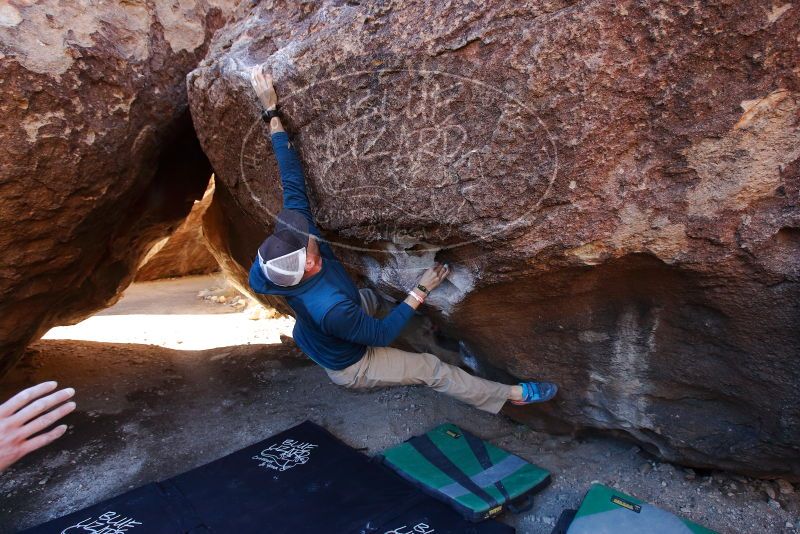 Bouldering in Hueco Tanks on 02/16/2020 with Blue Lizard Climbing and Yoga

Filename: SRM_20200216_1041060.jpg
Aperture: f/4.5
Shutter Speed: 1/320
Body: Canon EOS-1D Mark II
Lens: Canon EF 16-35mm f/2.8 L