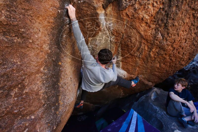 Bouldering in Hueco Tanks on 02/16/2020 with Blue Lizard Climbing and Yoga

Filename: SRM_20200216_1136470.jpg
Aperture: f/6.3
Shutter Speed: 1/250
Body: Canon EOS-1D Mark II
Lens: Canon EF 16-35mm f/2.8 L