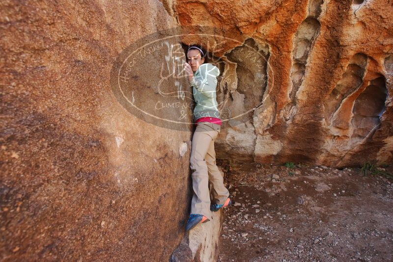 Bouldering in Hueco Tanks on 02/16/2020 with Blue Lizard Climbing and Yoga

Filename: SRM_20200216_1234240.jpg
Aperture: f/5.0
Shutter Speed: 1/250
Body: Canon EOS-1D Mark II
Lens: Canon EF 16-35mm f/2.8 L