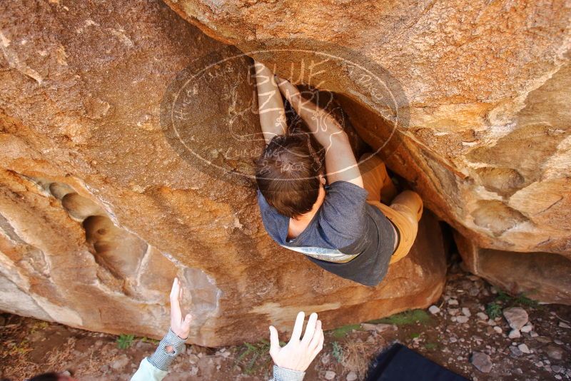 Bouldering in Hueco Tanks on 02/16/2020 with Blue Lizard Climbing and Yoga

Filename: SRM_20200216_1258240.jpg
Aperture: f/3.5
Shutter Speed: 1/250
Body: Canon EOS-1D Mark II
Lens: Canon EF 16-35mm f/2.8 L