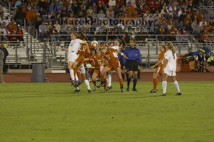 Carrie Schmit, #3.  The lady longhorns beat Texas A&M 1-0 in soccer Friday night.

Filename: SRM_20061027_1925142.jpg
Aperture: f/4.0
Shutter Speed: 1/400
Body: Canon EOS 20D
Lens: Canon EF 80-200mm f/2.8 L