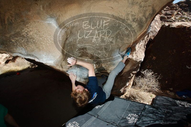 Bouldering in Hueco Tanks on 02/16/2020 with Blue Lizard Climbing and Yoga

Filename: SRM_20200216_1347480.jpg
Aperture: f/8.0
Shutter Speed: 1/250
Body: Canon EOS-1D Mark II
Lens: Canon EF 16-35mm f/2.8 L