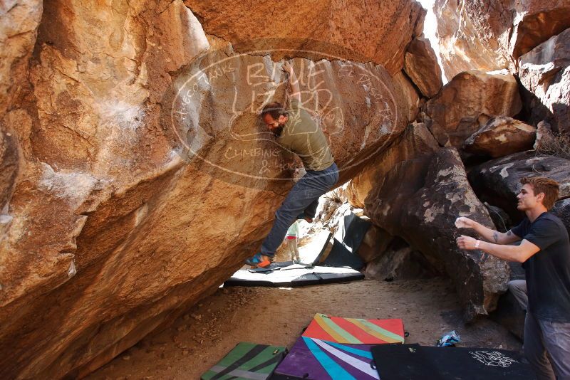 Bouldering in Hueco Tanks on 02/16/2020 with Blue Lizard Climbing and Yoga

Filename: SRM_20200216_1416490.jpg
Aperture: f/5.6
Shutter Speed: 1/250
Body: Canon EOS-1D Mark II
Lens: Canon EF 16-35mm f/2.8 L