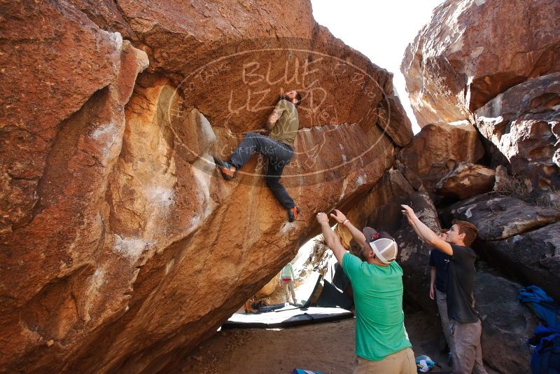 Bouldering in Hueco Tanks on 02/16/2020 with Blue Lizard Climbing and Yoga

Filename: SRM_20200216_1424300.jpg
Aperture: f/7.1
Shutter Speed: 1/250
Body: Canon EOS-1D Mark II
Lens: Canon EF 16-35mm f/2.8 L