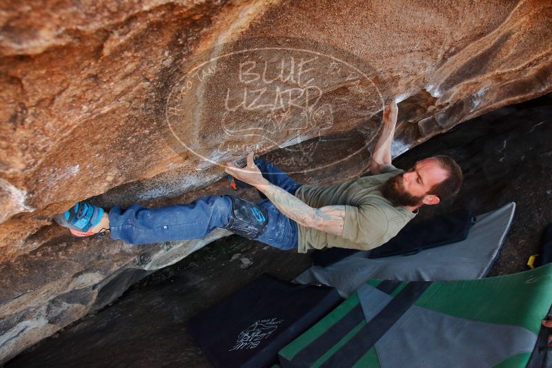 Bouldering in Hueco Tanks on 02/16/2020 with Blue Lizard Climbing and Yoga

Filename: SRM_20200216_1607460.jpg
Aperture: f/5.0
Shutter Speed: 1/250
Body: Canon EOS-1D Mark II
Lens: Canon EF 16-35mm f/2.8 L