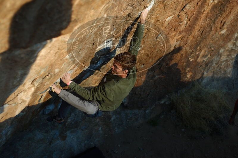 Bouldering in Hueco Tanks on 02/16/2020 with Blue Lizard Climbing and Yoga

Filename: SRM_20200216_1819540.jpg
Aperture: f/2.2
Shutter Speed: 1/400
Body: Canon EOS-1D Mark II
Lens: Canon EF 50mm f/1.8 II