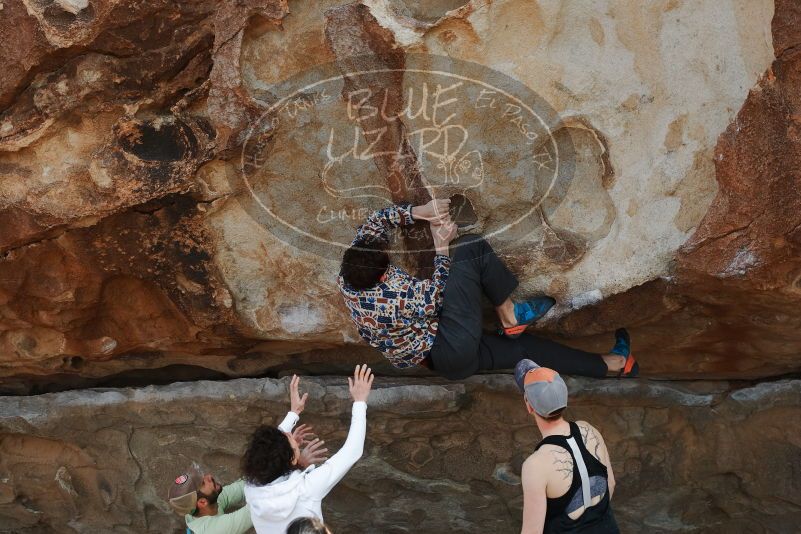 Bouldering in Hueco Tanks on 02/17/2020 with Blue Lizard Climbing and Yoga

Filename: SRM_20200217_1302420.jpg
Aperture: f/4.5
Shutter Speed: 1/400
Body: Canon EOS-1D Mark II
Lens: Canon EF 50mm f/1.8 II