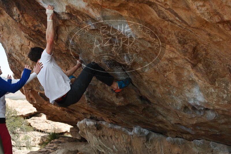 Bouldering in Hueco Tanks on 02/17/2020 with Blue Lizard Climbing and Yoga

Filename: SRM_20200217_1331100.jpg
Aperture: f/4.5
Shutter Speed: 1/400
Body: Canon EOS-1D Mark II
Lens: Canon EF 50mm f/1.8 II