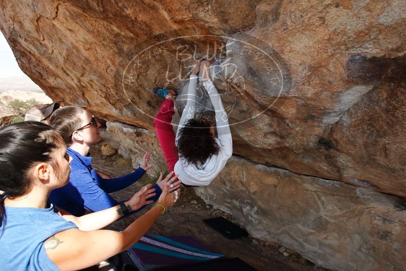 Bouldering in Hueco Tanks on 02/17/2020 with Blue Lizard Climbing and Yoga

Filename: SRM_20200217_1403280.jpg
Aperture: f/5.6
Shutter Speed: 1/640
Body: Canon EOS-1D Mark II
Lens: Canon EF 16-35mm f/2.8 L