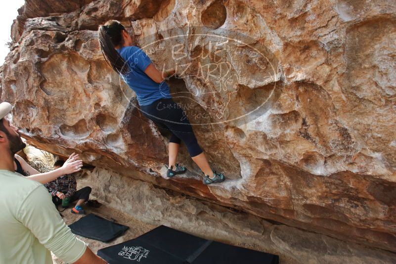 Bouldering in Hueco Tanks on 02/17/2020 with Blue Lizard Climbing and Yoga

Filename: SRM_20200217_1436160.jpg
Aperture: f/6.3
Shutter Speed: 1/250
Body: Canon EOS-1D Mark II
Lens: Canon EF 16-35mm f/2.8 L