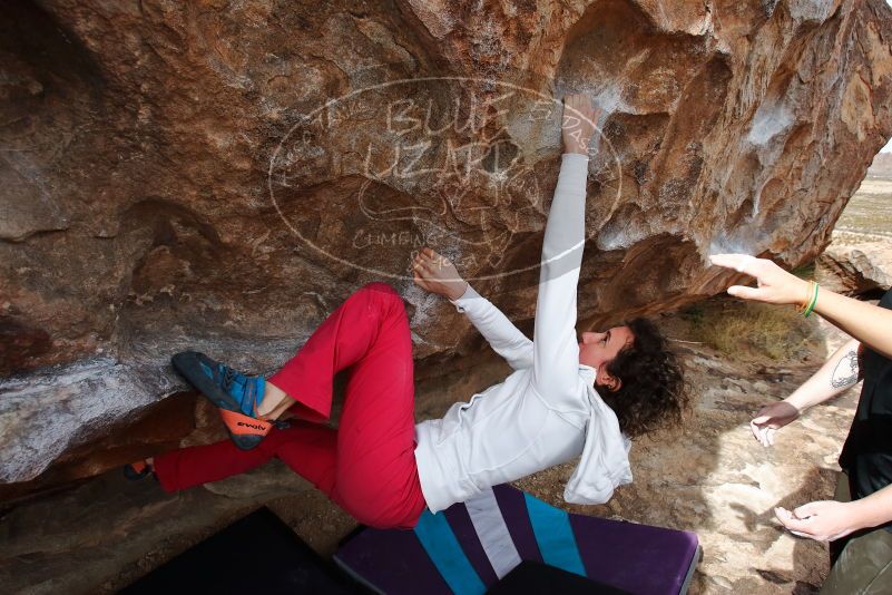 Bouldering in Hueco Tanks on 02/17/2020 with Blue Lizard Climbing and Yoga

Filename: SRM_20200217_1444480.jpg
Aperture: f/6.3
Shutter Speed: 1/400
Body: Canon EOS-1D Mark II
Lens: Canon EF 16-35mm f/2.8 L