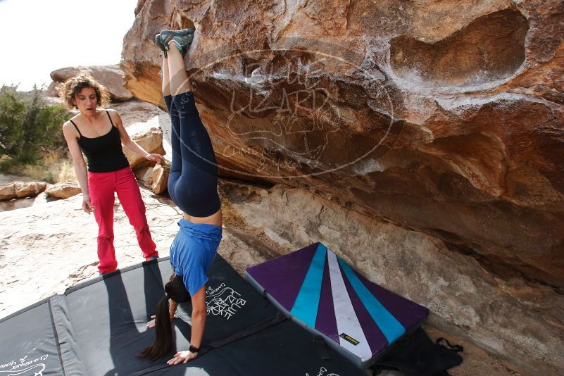 Bouldering in Hueco Tanks on 02/17/2020 with Blue Lizard Climbing and Yoga

Filename: SRM_20200217_1511070.jpg
Aperture: f/5.6
Shutter Speed: 1/320
Body: Canon EOS-1D Mark II
Lens: Canon EF 16-35mm f/2.8 L