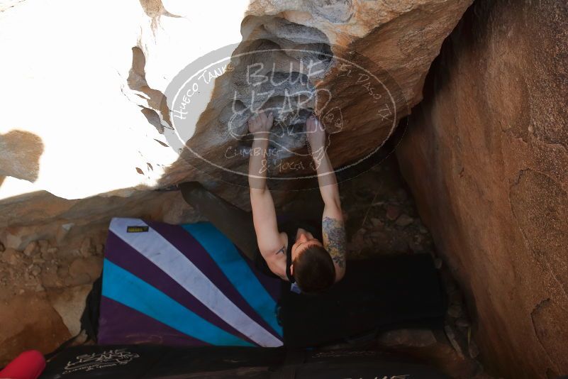 Bouldering in Hueco Tanks on 02/17/2020 with Blue Lizard Climbing and Yoga

Filename: SRM_20200217_1634270.jpg
Aperture: f/4.5
Shutter Speed: 1/320
Body: Canon EOS-1D Mark II
Lens: Canon EF 16-35mm f/2.8 L