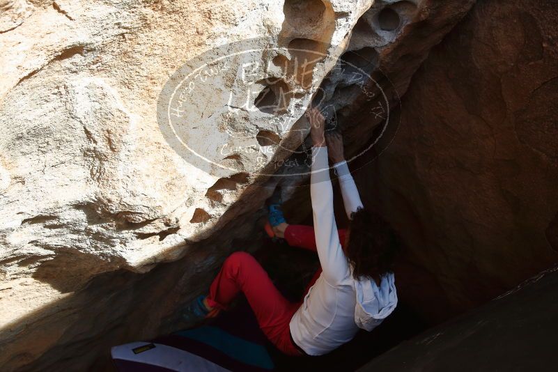 Bouldering in Hueco Tanks on 02/17/2020 with Blue Lizard Climbing and Yoga

Filename: SRM_20200217_1635580.jpg
Aperture: f/6.3
Shutter Speed: 1/320
Body: Canon EOS-1D Mark II
Lens: Canon EF 16-35mm f/2.8 L