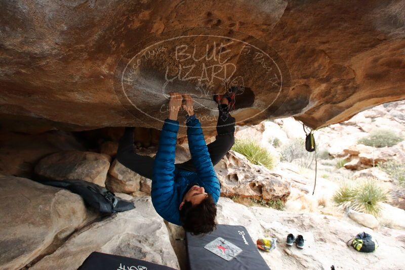 Bouldering in Hueco Tanks on 02/21/2020 with Blue Lizard Climbing and Yoga

Filename: SRM_20200221_1050270.jpg
Aperture: f/5.6
Shutter Speed: 1/250
Body: Canon EOS-1D Mark II
Lens: Canon EF 16-35mm f/2.8 L