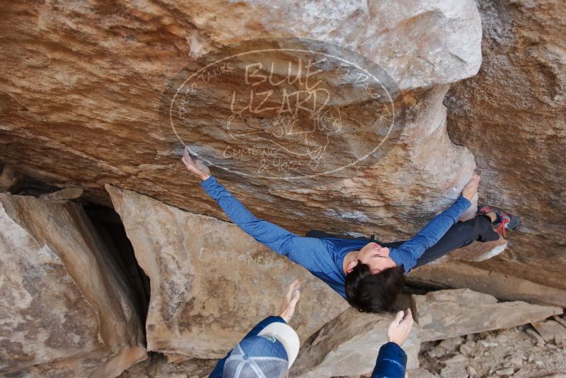 Bouldering in Hueco Tanks on 02/21/2020 with Blue Lizard Climbing and Yoga

Filename: SRM_20200221_1156020.jpg
Aperture: f/3.2
Shutter Speed: 1/250
Body: Canon EOS-1D Mark II
Lens: Canon EF 16-35mm f/2.8 L