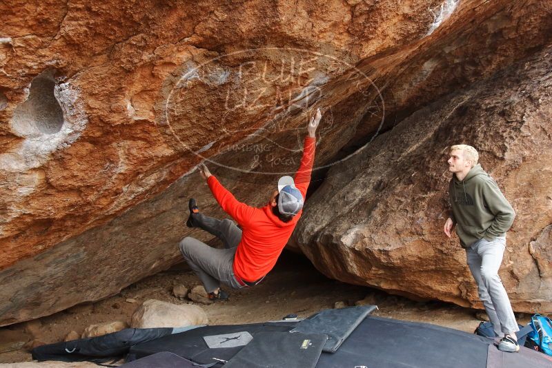 Bouldering in Hueco Tanks on 02/21/2020 with Blue Lizard Climbing and Yoga

Filename: SRM_20200221_1338200.jpg
Aperture: f/5.6
Shutter Speed: 1/320
Body: Canon EOS-1D Mark II
Lens: Canon EF 16-35mm f/2.8 L