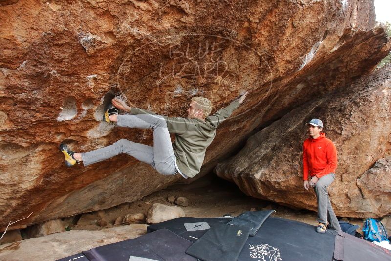 Bouldering in Hueco Tanks on 02/21/2020 with Blue Lizard Climbing and Yoga

Filename: SRM_20200221_1339470.jpg
Aperture: f/5.6
Shutter Speed: 1/320
Body: Canon EOS-1D Mark II
Lens: Canon EF 16-35mm f/2.8 L