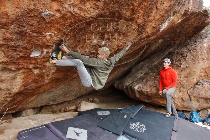 Bouldering in Hueco Tanks on 02/21/2020 with Blue Lizard Climbing and Yoga

Filename: SRM_20200221_1339510.jpg
Aperture: f/5.6
Shutter Speed: 1/320
Body: Canon EOS-1D Mark II
Lens: Canon EF 16-35mm f/2.8 L