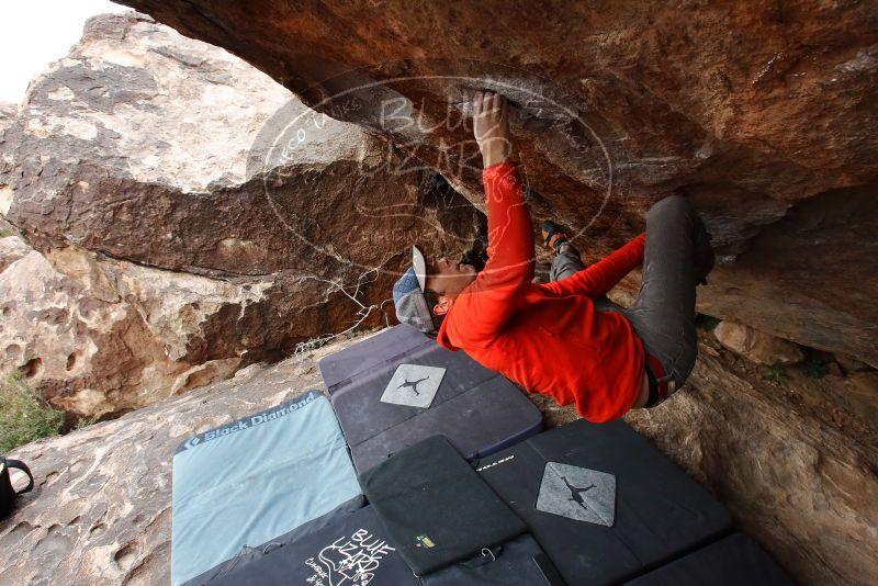 Bouldering in Hueco Tanks on 02/21/2020 with Blue Lizard Climbing and Yoga

Filename: SRM_20200221_1344070.jpg
Aperture: f/6.3
Shutter Speed: 1/320
Body: Canon EOS-1D Mark II
Lens: Canon EF 16-35mm f/2.8 L