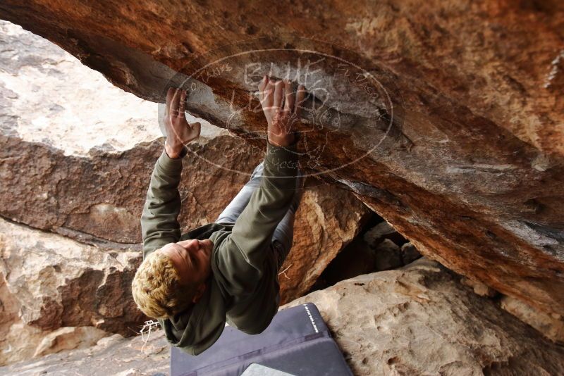 Bouldering in Hueco Tanks on 02/21/2020 with Blue Lizard Climbing and Yoga

Filename: SRM_20200221_1416270.jpg
Aperture: f/5.0
Shutter Speed: 1/320
Body: Canon EOS-1D Mark II
Lens: Canon EF 16-35mm f/2.8 L