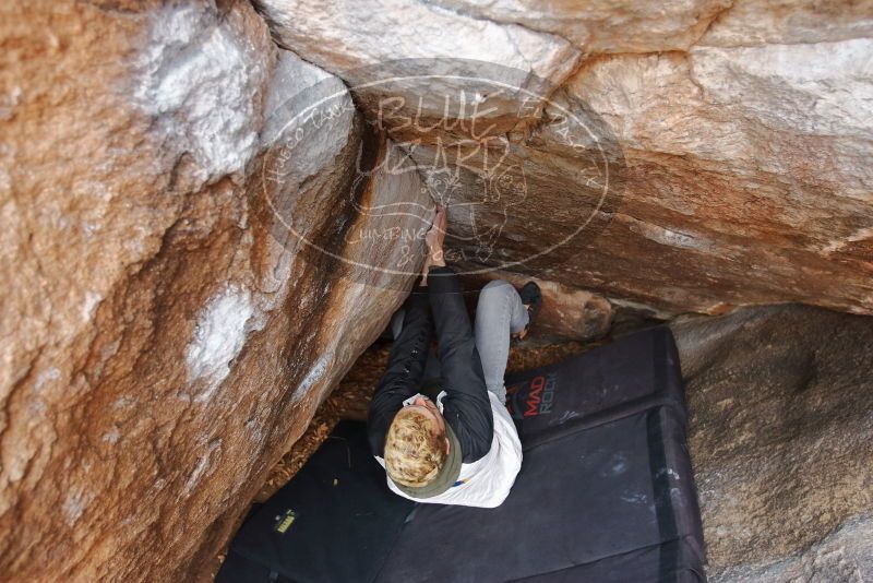 Bouldering in Hueco Tanks on 02/21/2020 with Blue Lizard Climbing and Yoga

Filename: SRM_20200221_1556200.jpg
Aperture: f/3.5
Shutter Speed: 1/250
Body: Canon EOS-1D Mark II
Lens: Canon EF 16-35mm f/2.8 L