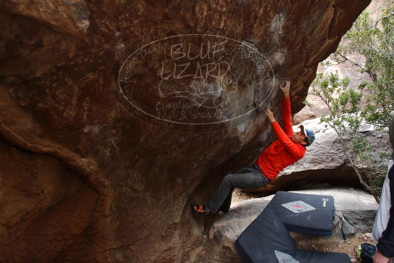 Bouldering in Hueco Tanks on 02/21/2020 with Blue Lizard Climbing and Yoga

Filename: SRM_20200221_1644230.jpg
Aperture: f/4.0
Shutter Speed: 1/250
Body: Canon EOS-1D Mark II
Lens: Canon EF 16-35mm f/2.8 L