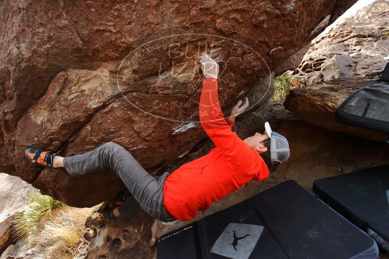 Bouldering in Hueco Tanks on 02/21/2020 with Blue Lizard Climbing and Yoga

Filename: SRM_20200221_1753000.jpg
Aperture: f/5.0
Shutter Speed: 1/250
Body: Canon EOS-1D Mark II
Lens: Canon EF 16-35mm f/2.8 L