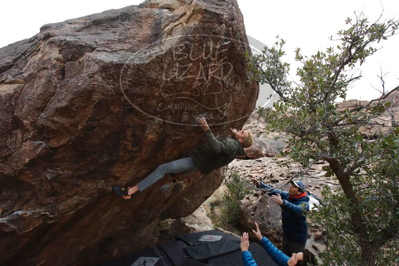 Bouldering in Hueco Tanks on 02/21/2020 with Blue Lizard Climbing and Yoga

Filename: SRM_20200221_1824490.jpg
Aperture: f/5.0
Shutter Speed: 1/250
Body: Canon EOS-1D Mark II
Lens: Canon EF 16-35mm f/2.8 L