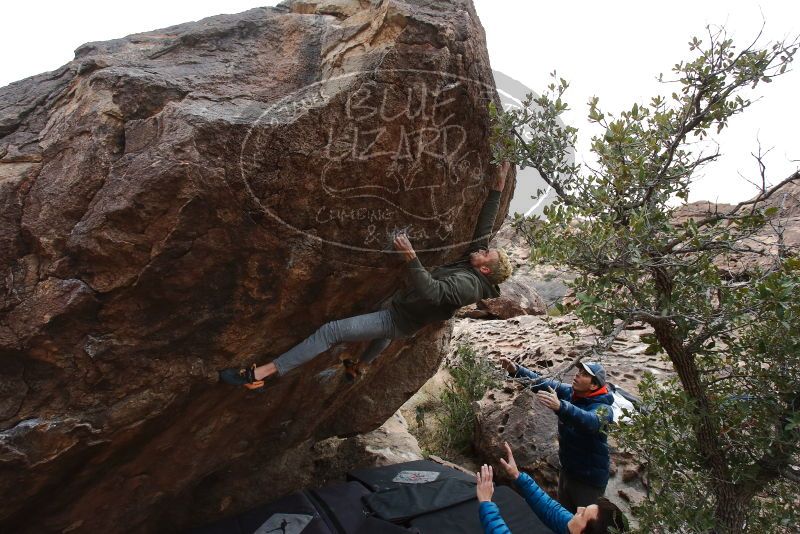 Bouldering in Hueco Tanks on 02/21/2020 with Blue Lizard Climbing and Yoga

Filename: SRM_20200221_1824491.jpg
Aperture: f/5.0
Shutter Speed: 1/250
Body: Canon EOS-1D Mark II
Lens: Canon EF 16-35mm f/2.8 L